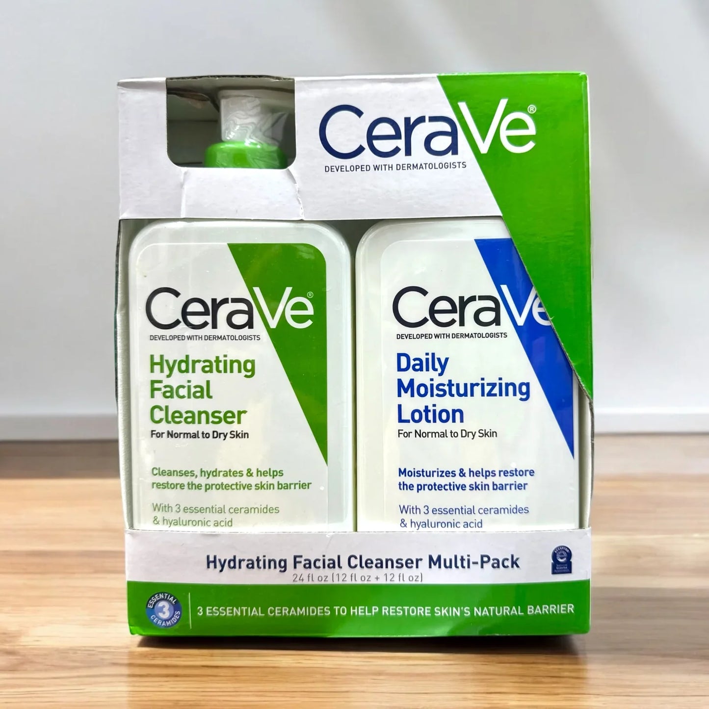 CeraVe Daily Moisturizing Lotion & Hydrating Cleanser Multi pack 355ml