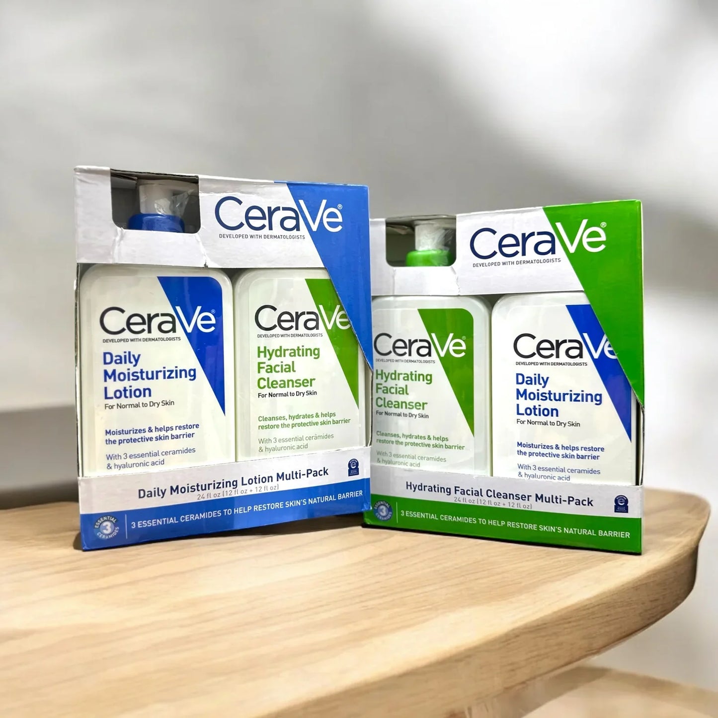 CeraVe Daily Moisturizing Lotion & Hydrating Cleanser Multi pack 355ml