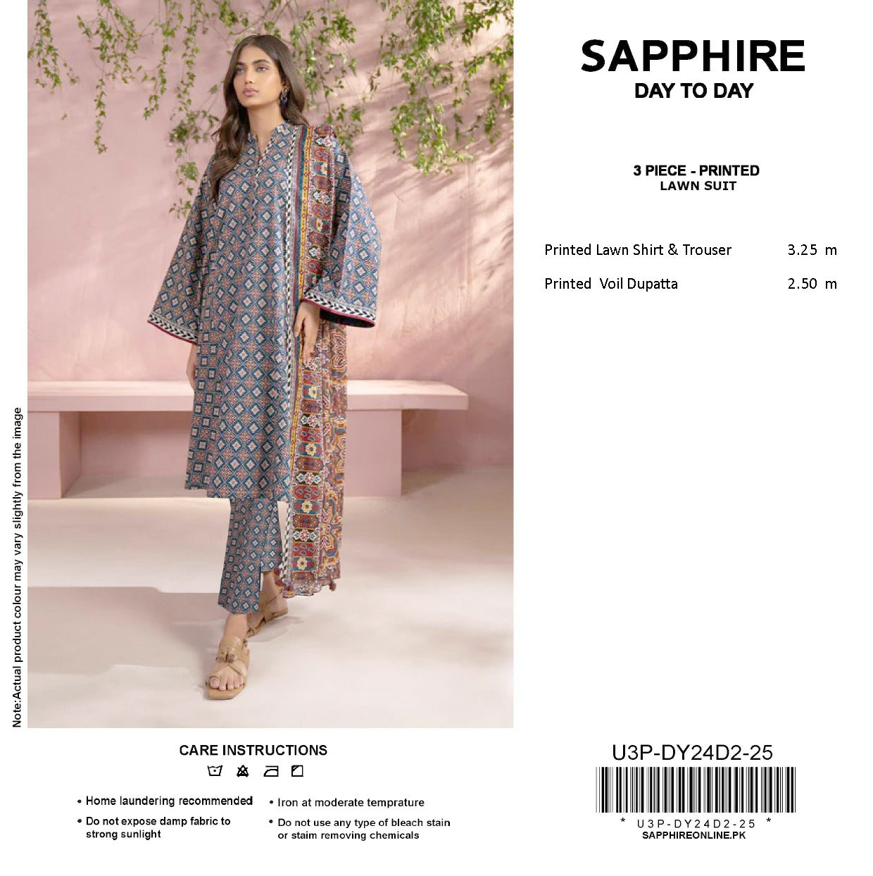 Sapphire Day-to-Day Collection | Printed Lawn Suits | Premium First Copy