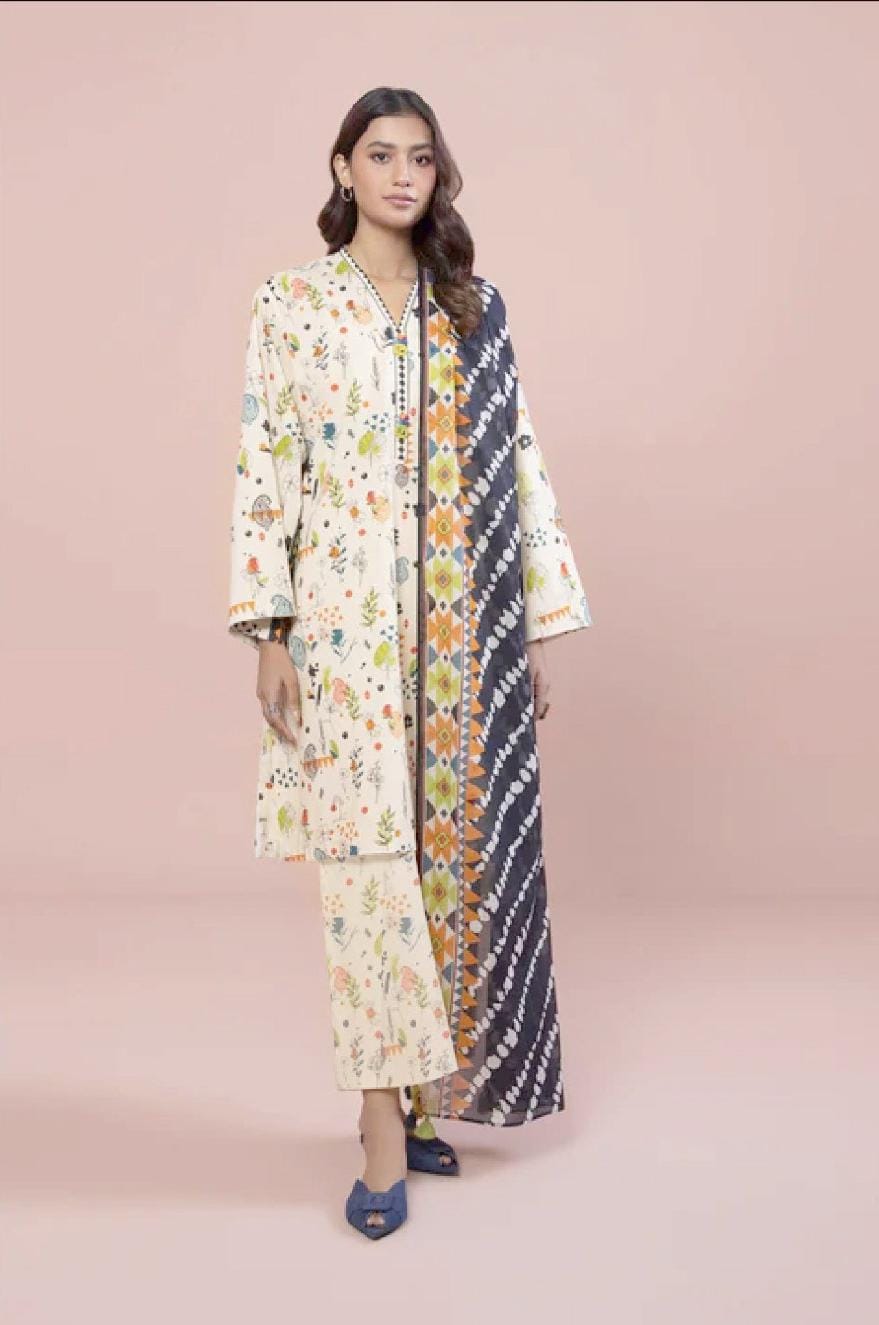 Sapphire Day-to-Day Collection | Printed Lawn Suits | Premium First Copy