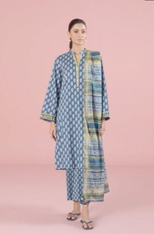 Sapphire Day-to-Day Collection | 3-Piece Unstitched Lawn Suits | Premium First Copy